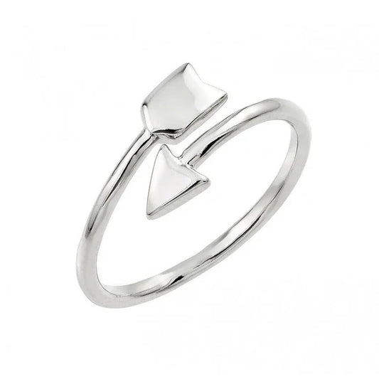 Sterling Silver 925 Arrow Ring - SSLR036