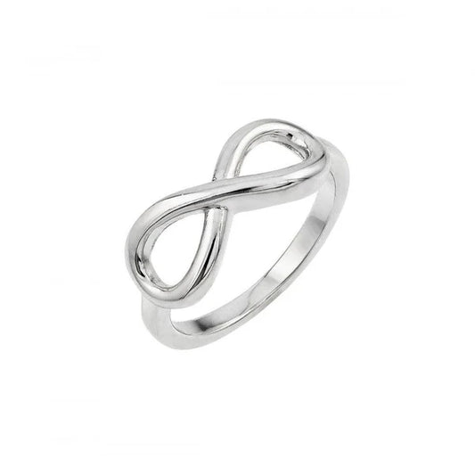 Sterling Silver 925 Infinity Ring - SSLR042